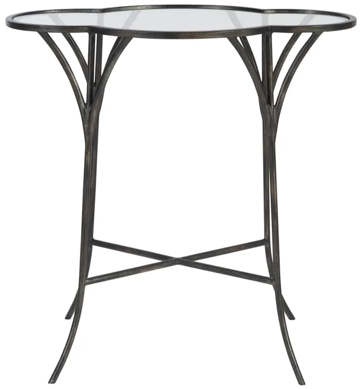 Adhira Glass Accent Table