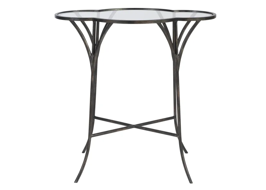 Adhira Glass Accent Table