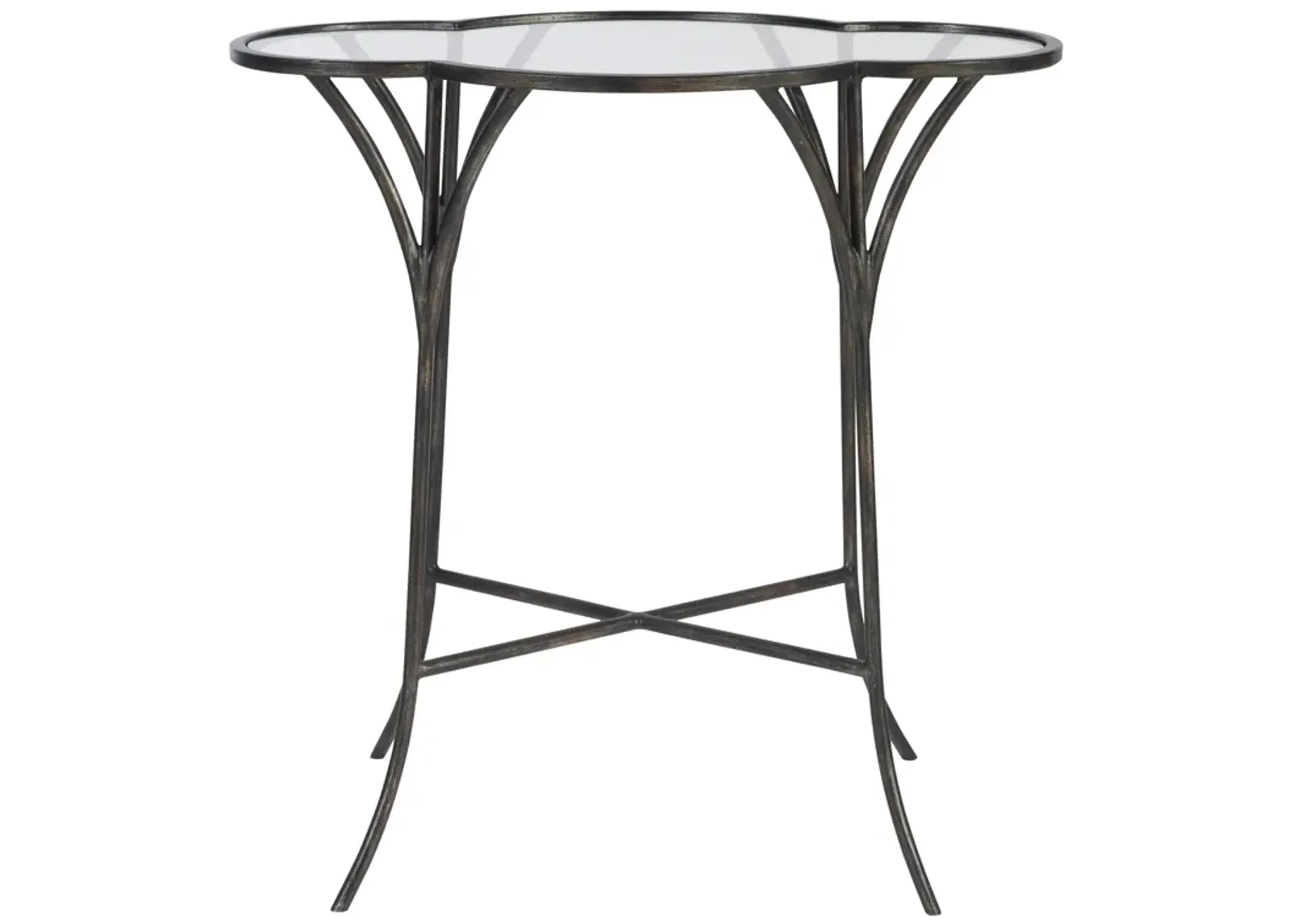 Adhira Glass Accent Table