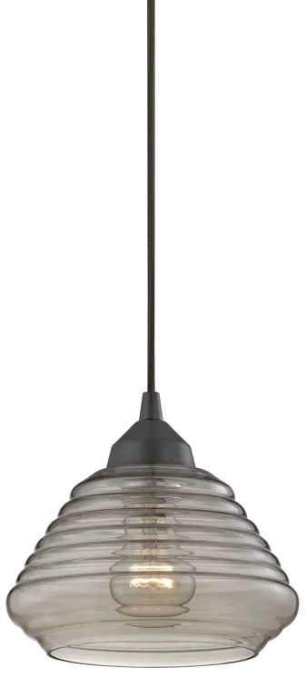 Orbital 8" Wide 1-Light Mini Pendant - Oil Rubbed Bronze