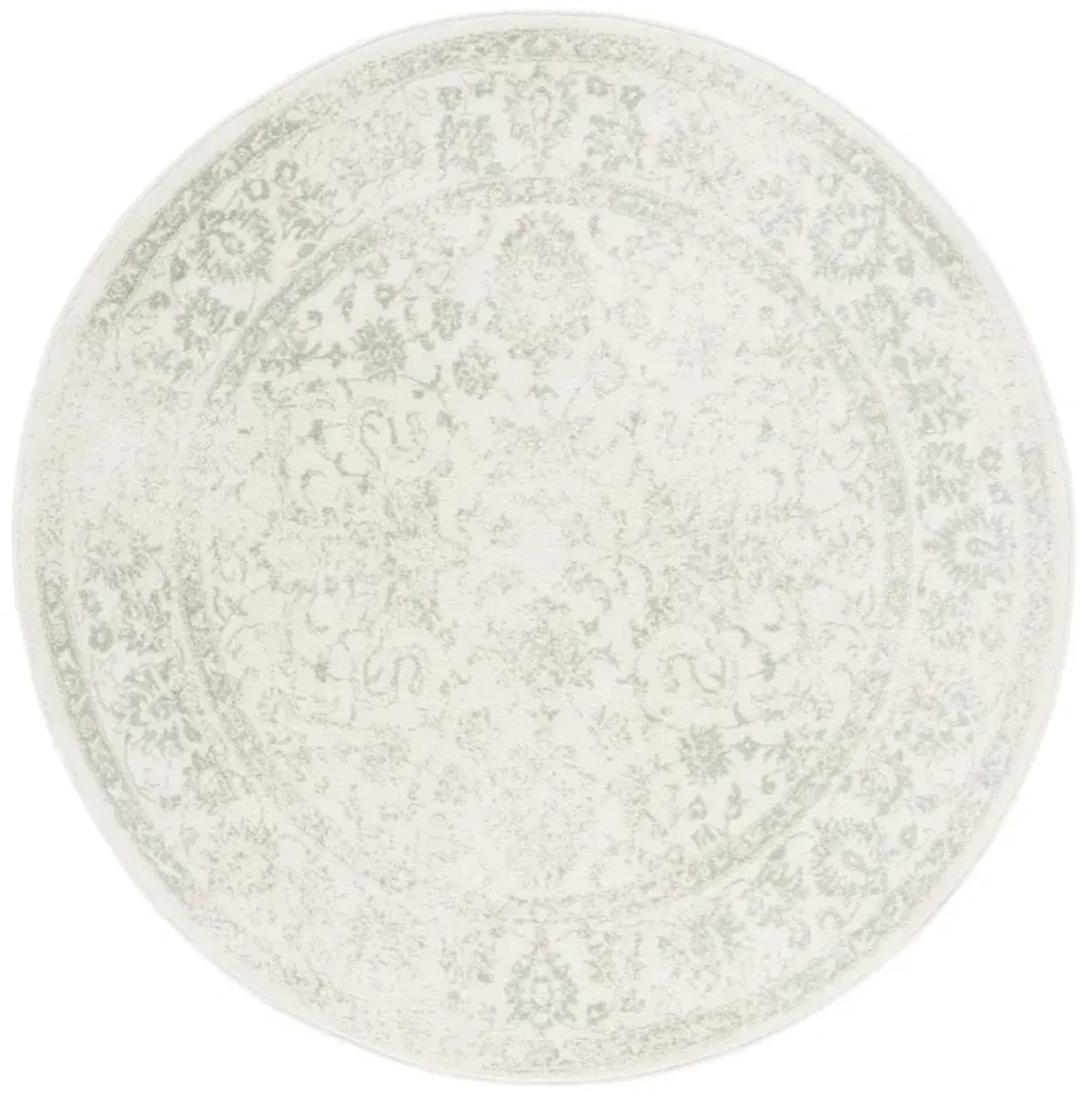 ADIRONDACK 109 IVORY  6'-7' X 6'-7' Round Round Rug