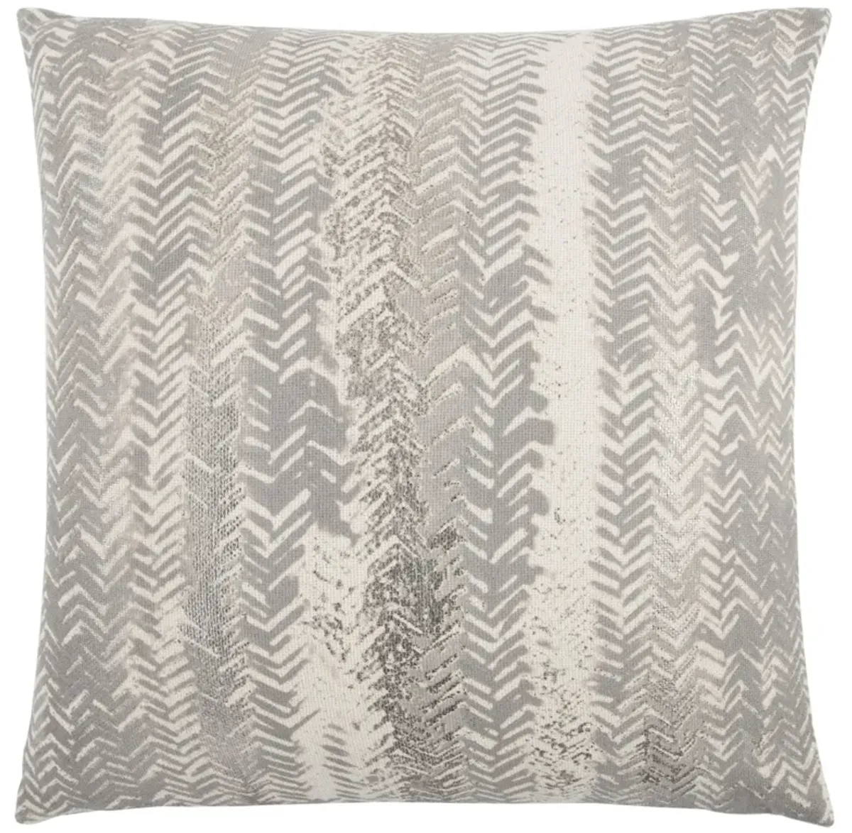 Chevron Medium Gray Pillow