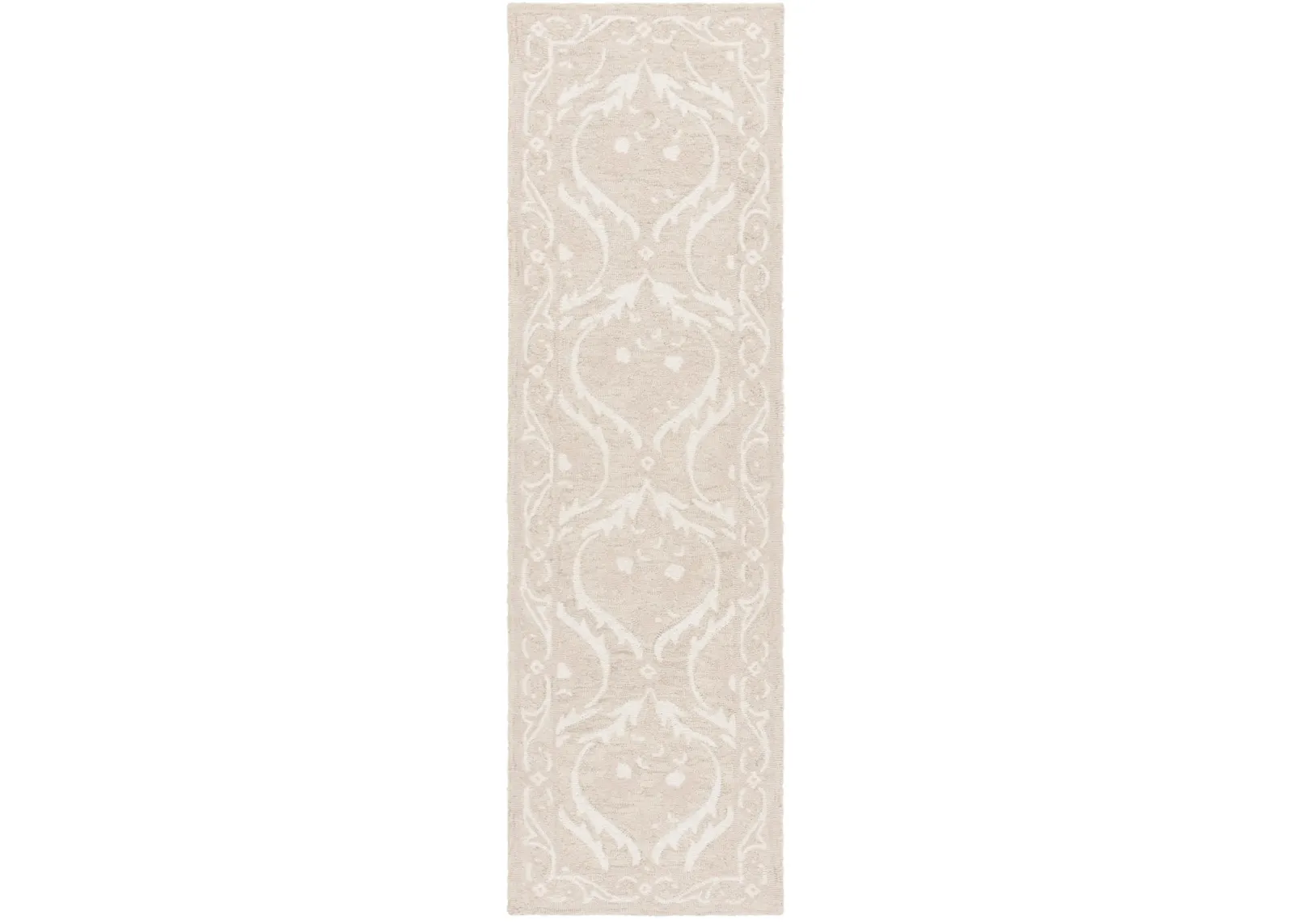 BLOSSOM 116 BEIGE  2'-3' x 8' Runner Rug