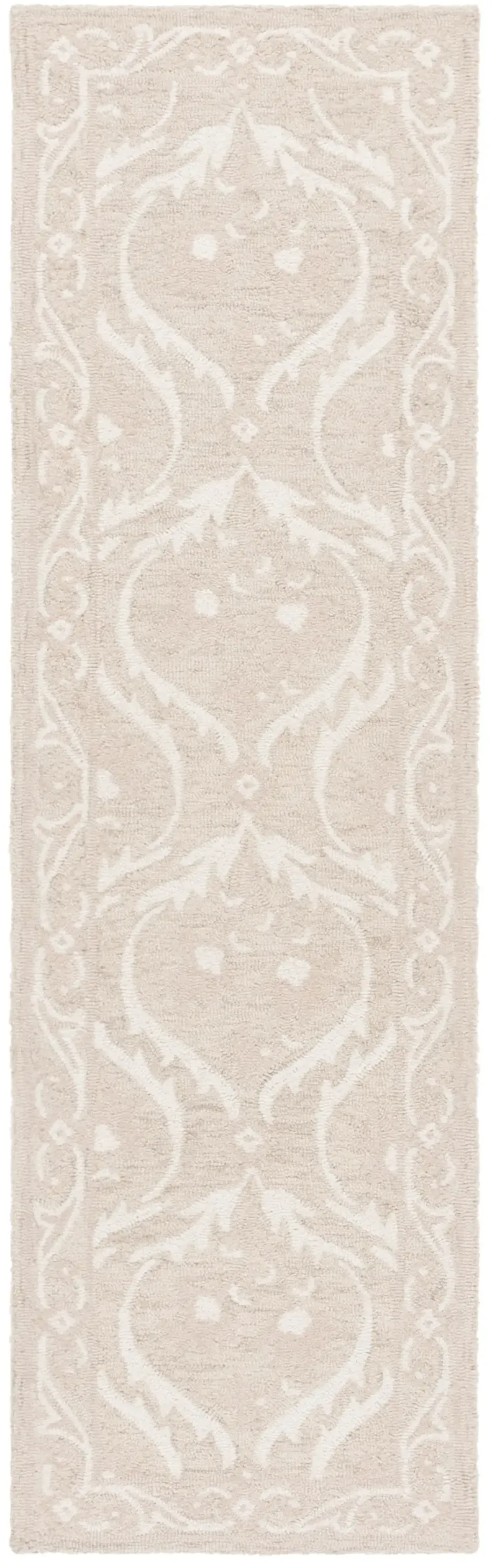 BLOSSOM 116 BEIGE  2'-3' x 8' Runner Rug