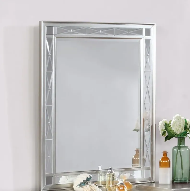 Leighton Vanity Mirror Metallic Mercury