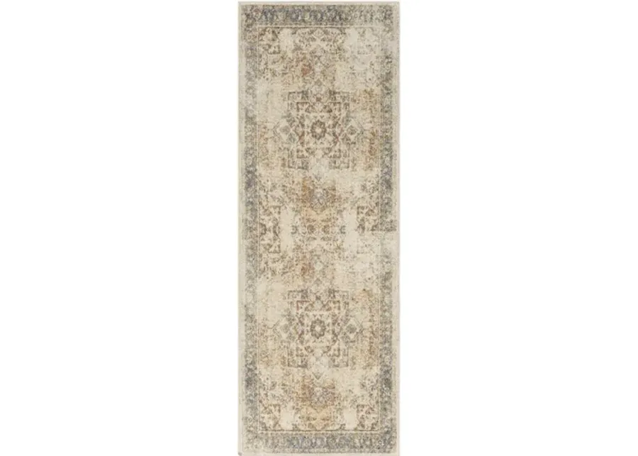 Lillian LLL-2317 2'2" x 3'9" Machine Woven Rug