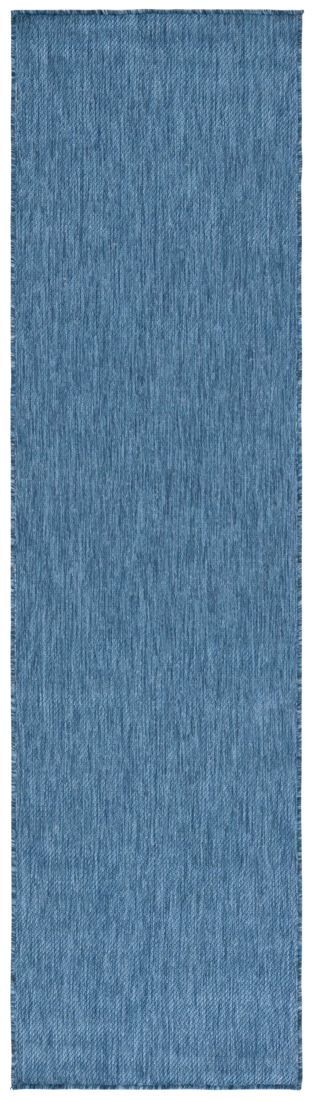 BEACH HOUSE 274 BLUE 2'-2' x 10' Runner Rug