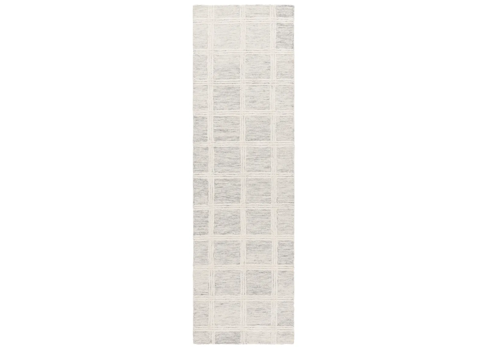 PINE 103 GREY  2'-3' x 8' Runner Rug