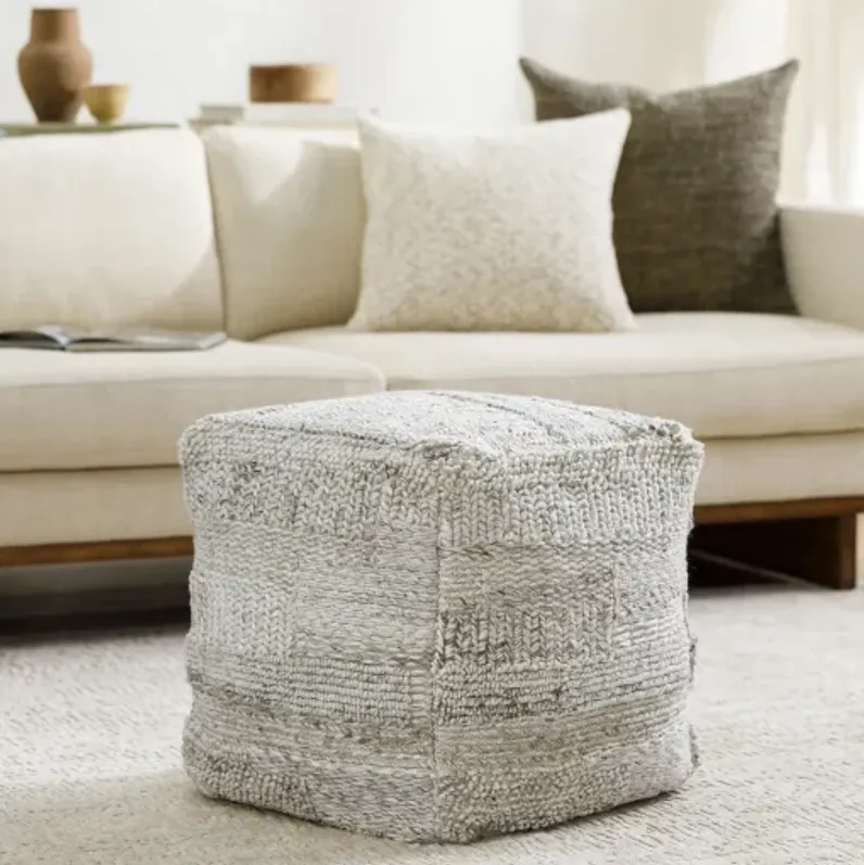 Gabon GNPF-003 18"H x 18"W x 18"D Pouf