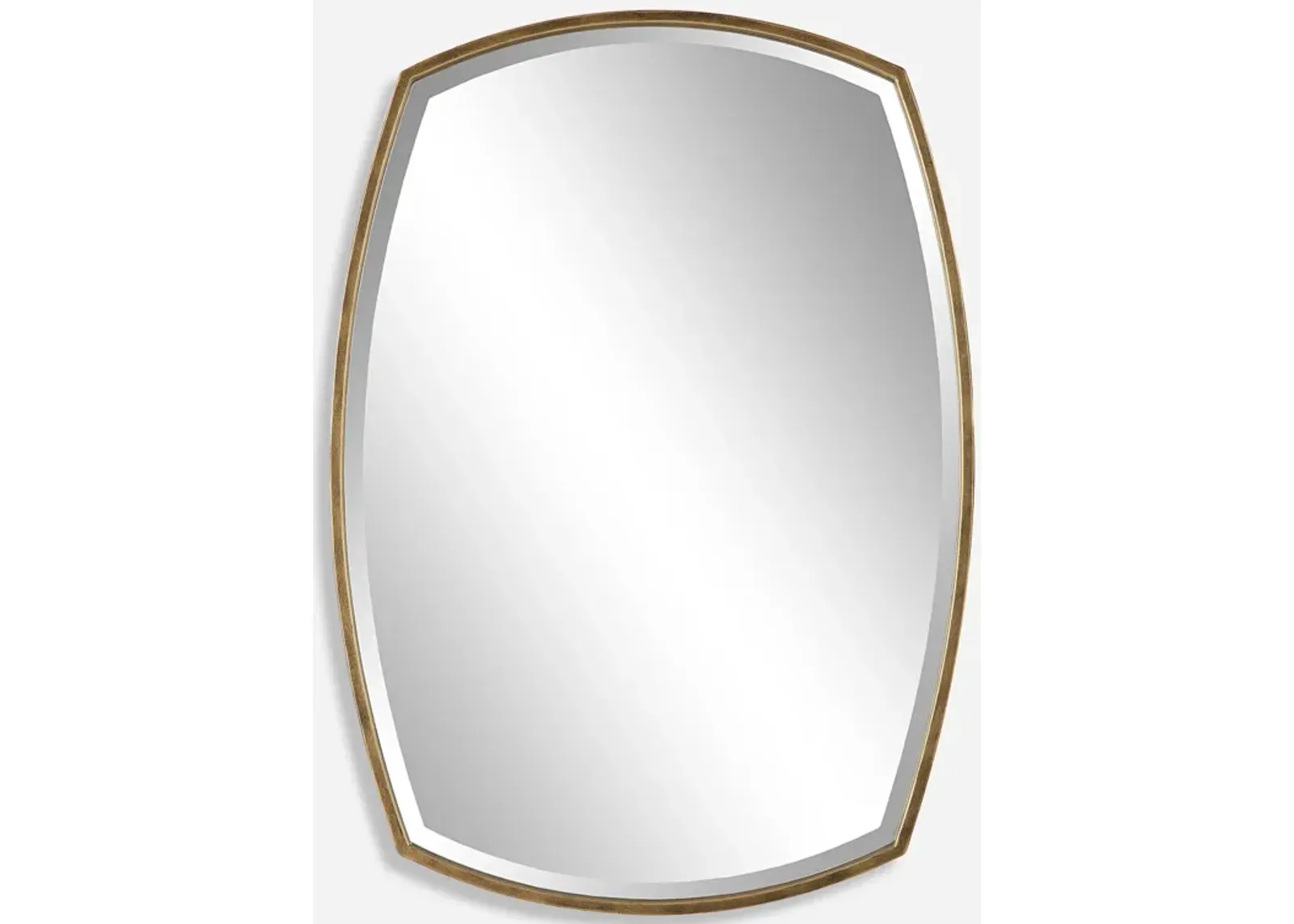 Varenna Aged Gold Vanity Mirror