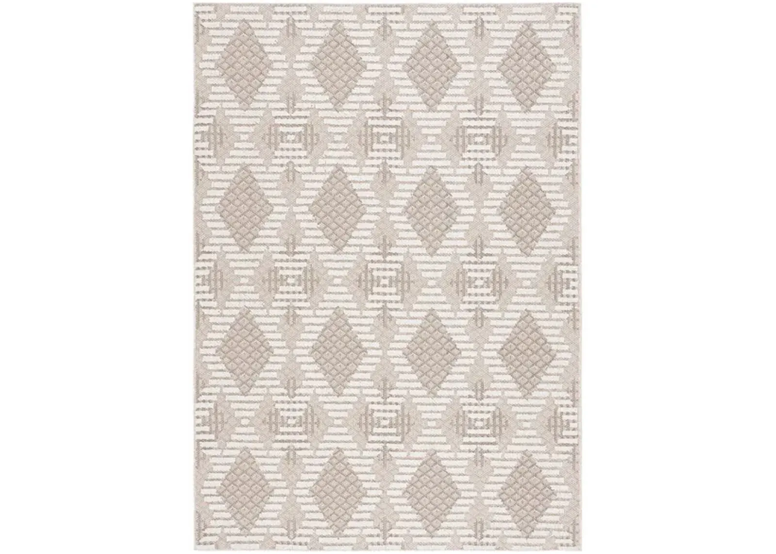 GLOBAL 420 Beige 8' X 10' Large Rectangle Rug