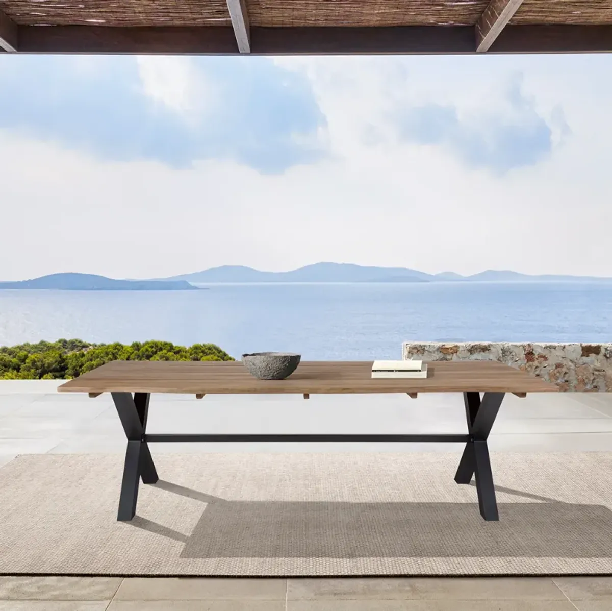 Glendora Outdoor Dining Table 