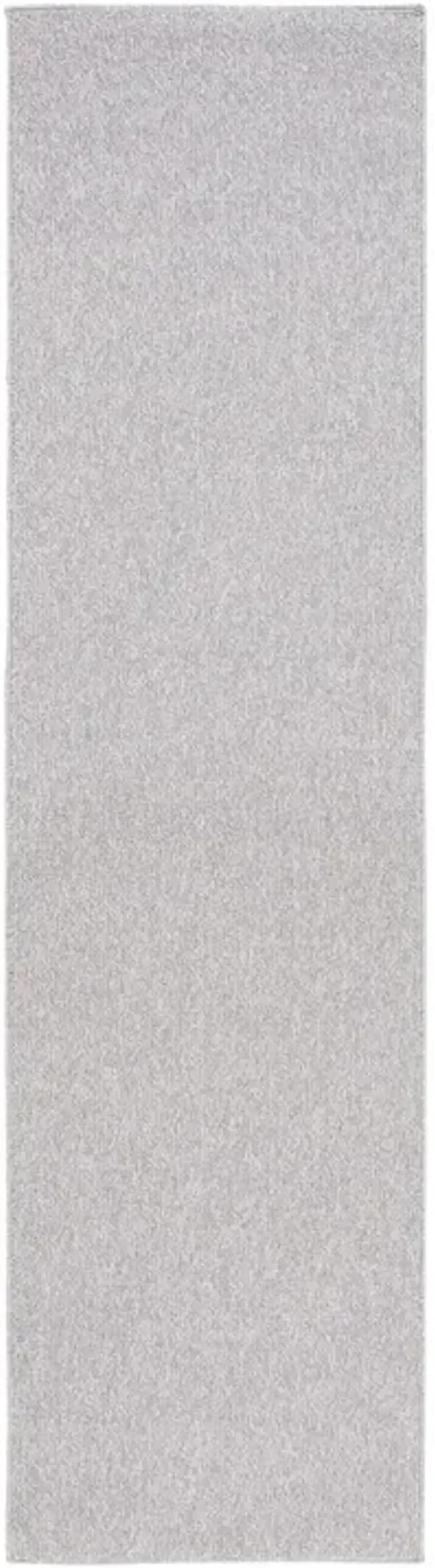 RIVER 600 Grey 2'-2' X 8' Runner Rug