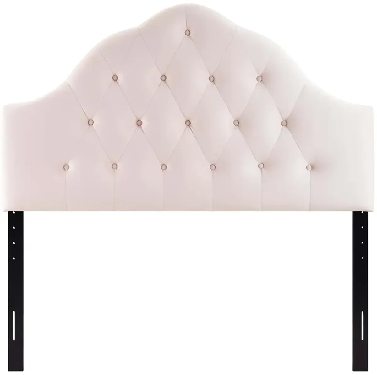 Sovereign Queen Diamond Tufted Performance Velvet Headboard