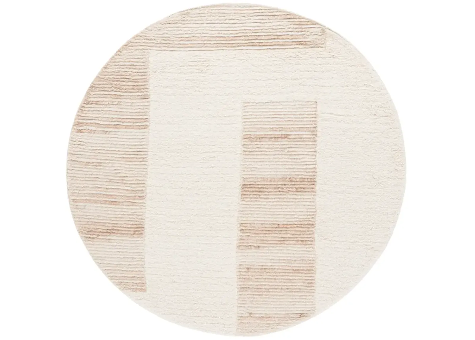 VERMONT 214 IVORY  6' x 6' Round Round Rug