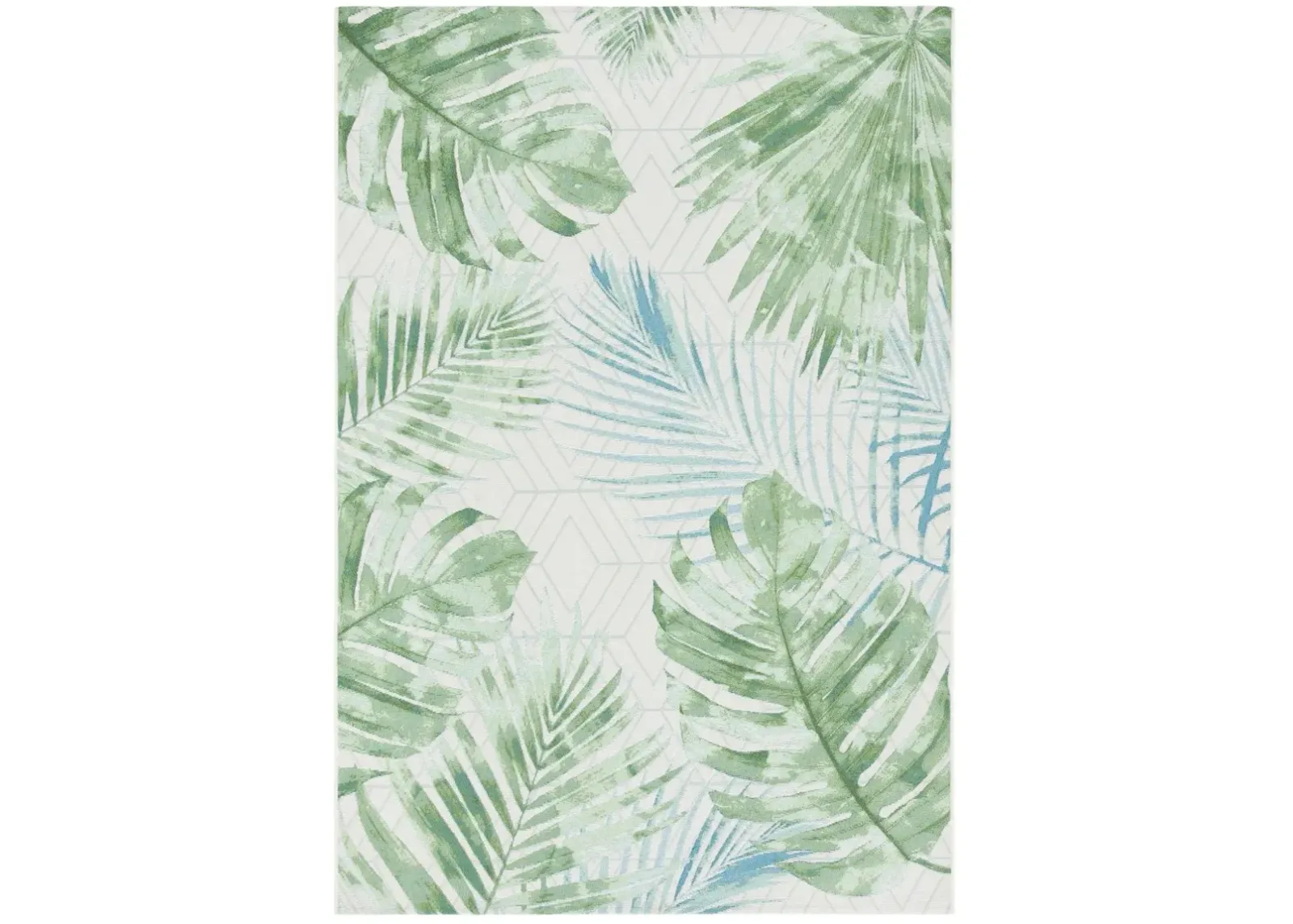 BARBADOS 590 Green 3'-3' X 5'-3' Small Rectangle Rug