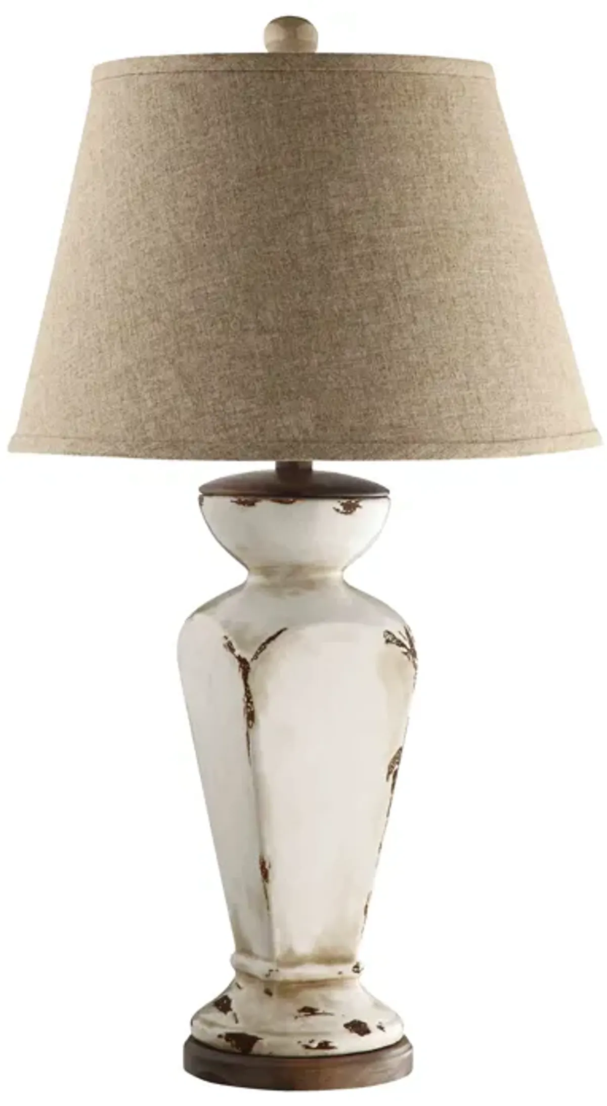 Cadence 32.25" High 1-Light Table Lamp - Antique Cream