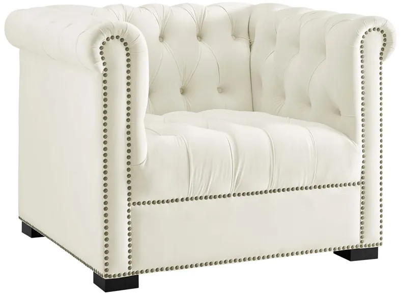 Heritage Performance Velvet Armchair