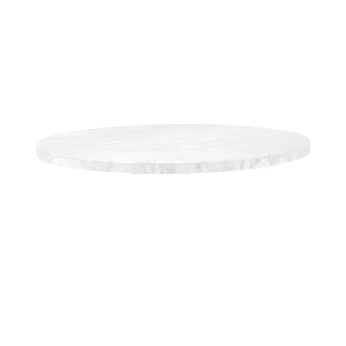 Turino 54" Round Dining Table Carrera Top