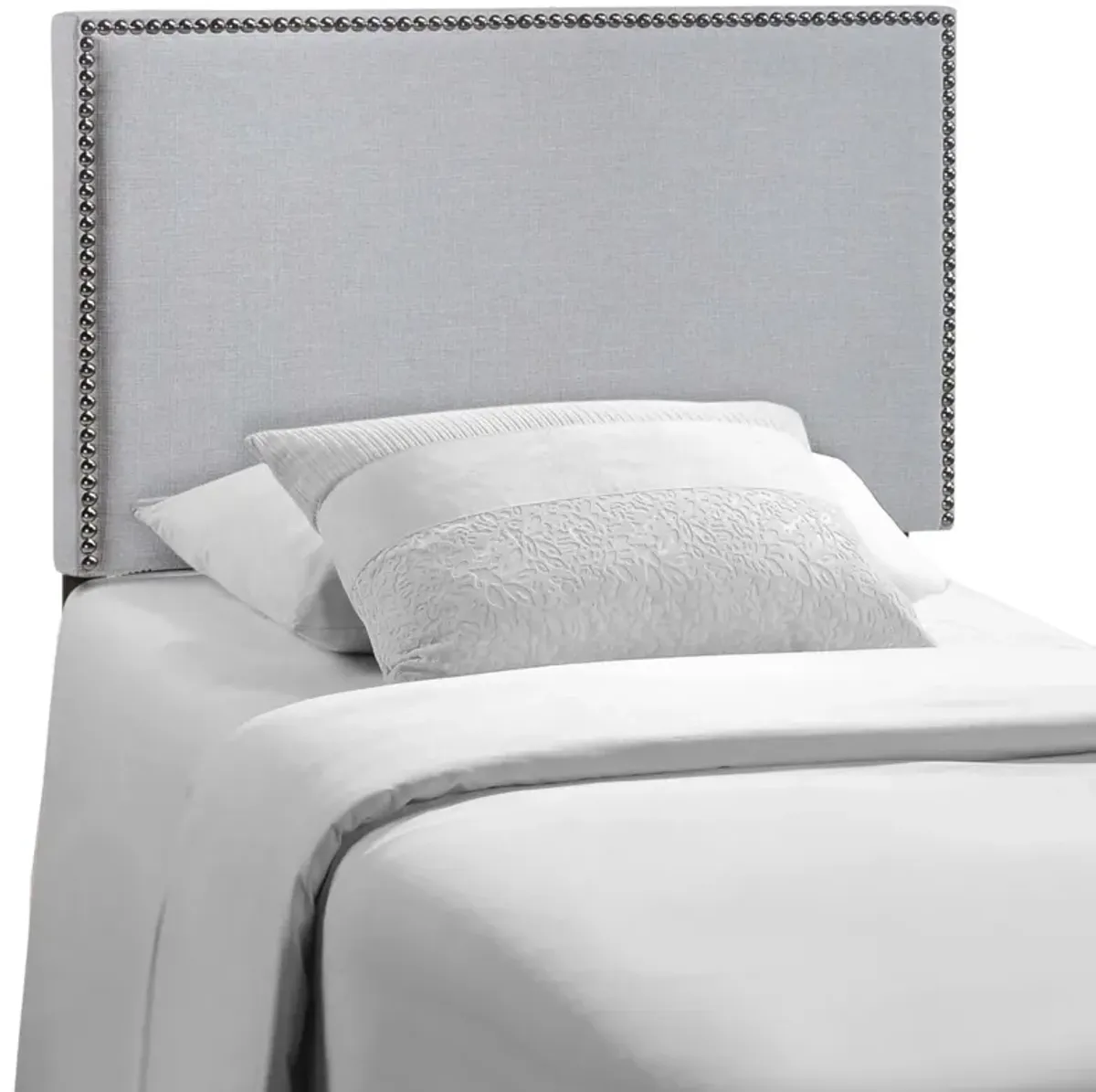 Region Nailhead Twin Upholstered Headboard