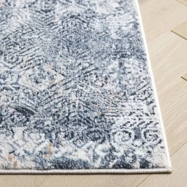 PARKER 119 BLUE  2' x 8' Runner Rug