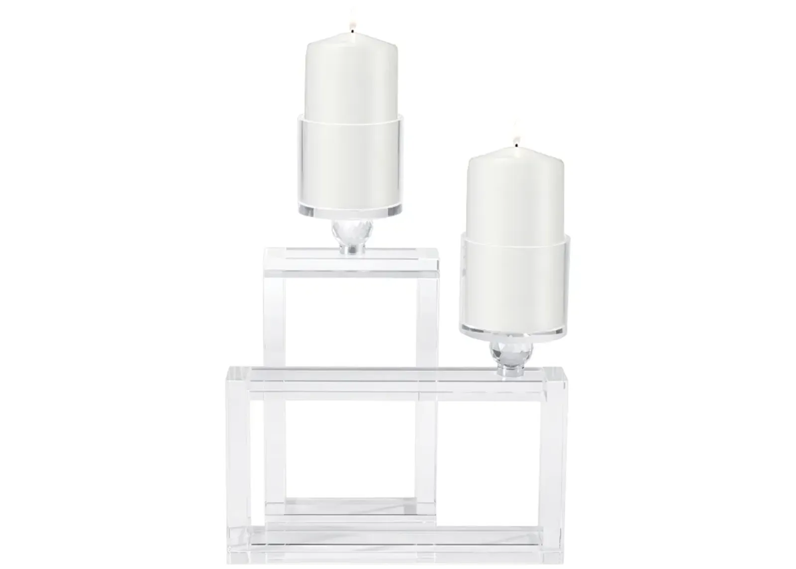 Cubic Candleholder - Set of 2