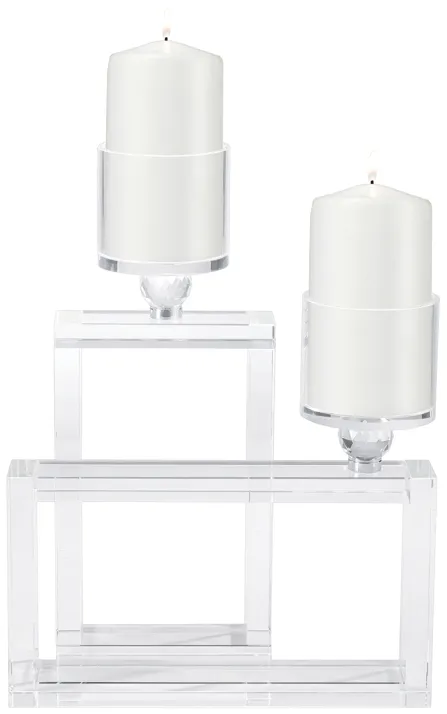 Cubic Candleholder - Set of 2