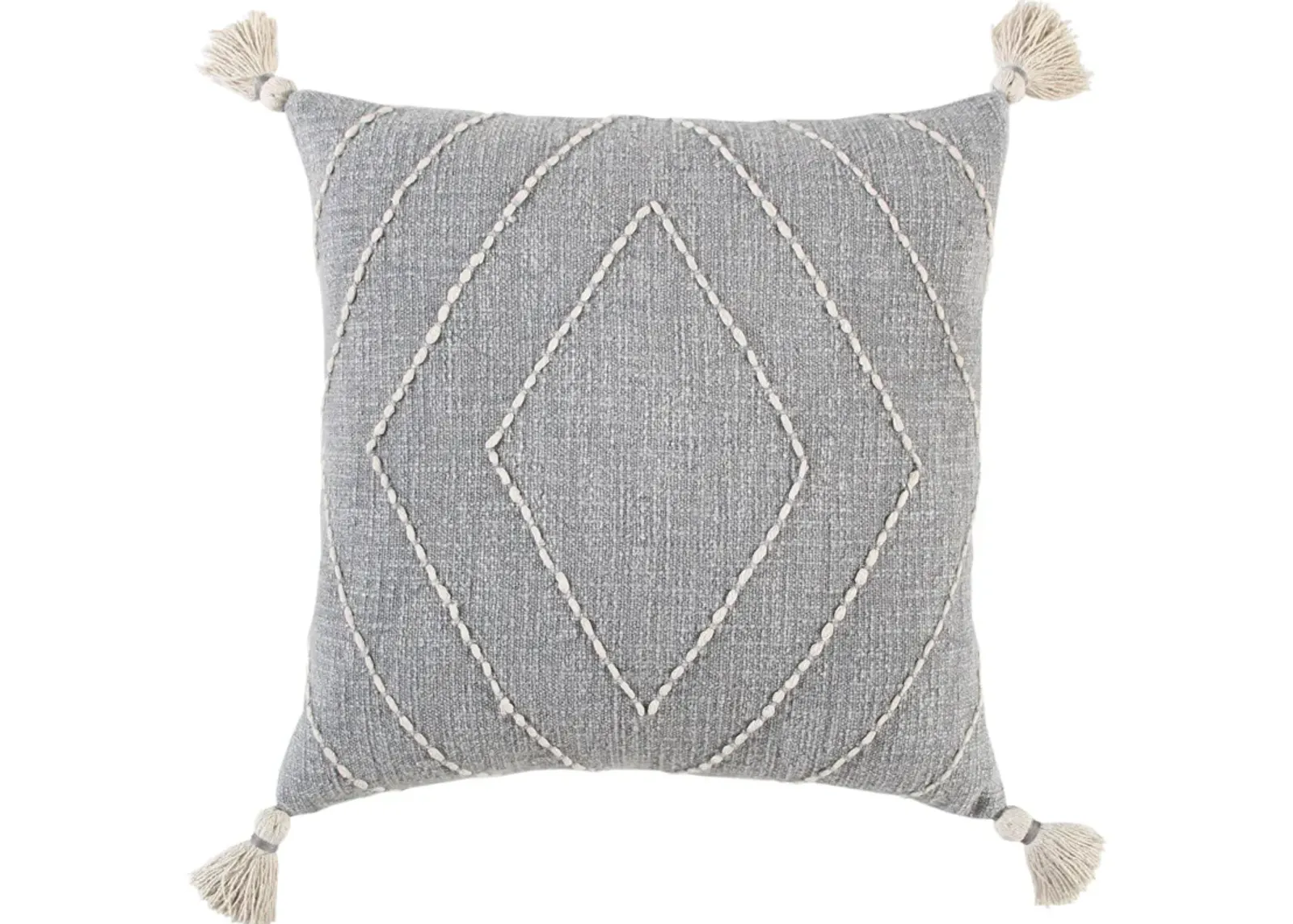 Diamond Grey Pillow