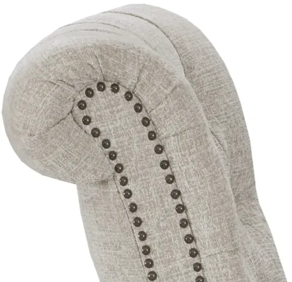 Madison Park Aidan Cream Push Back Recliner