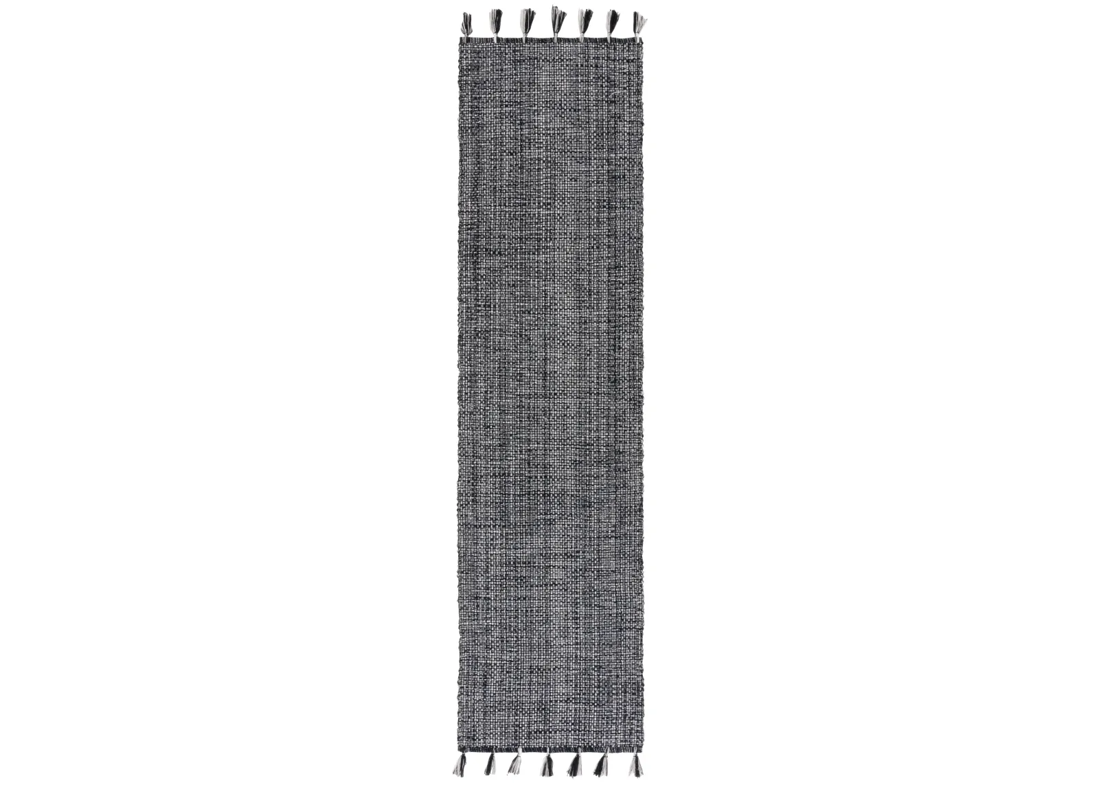 MONTAUK 476 BLACK 2'-3' x 9' Runner Rug