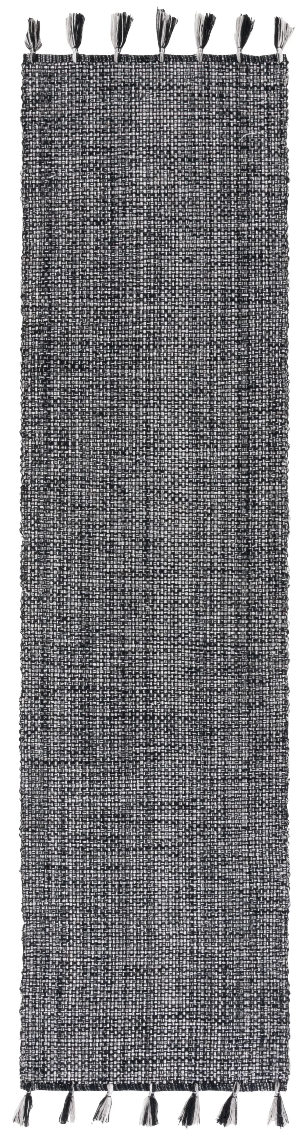 MONTAUK 476 BLACK 2'-3' x 9' Runner Rug