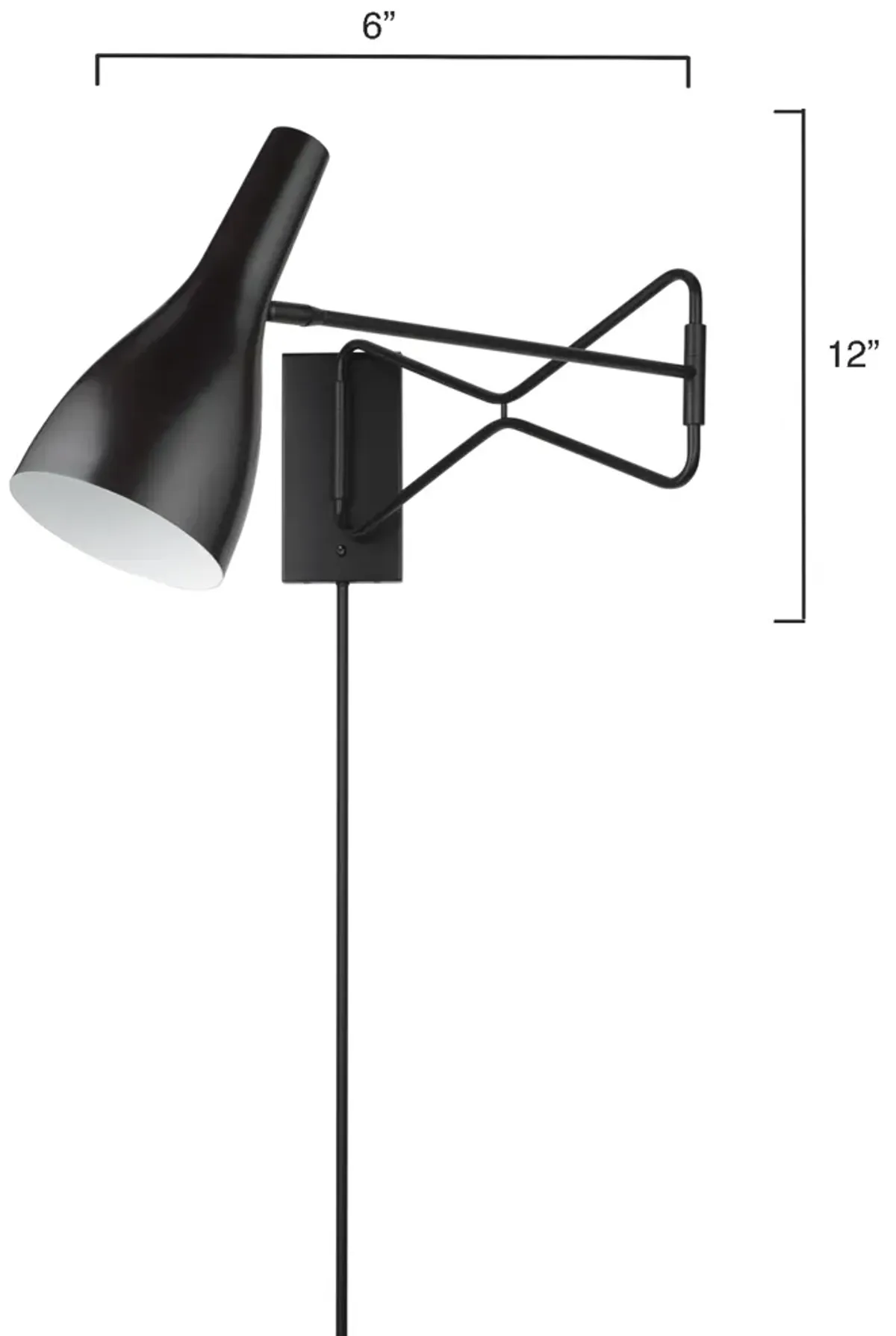 Lenz Swing Arm Wall Sconce