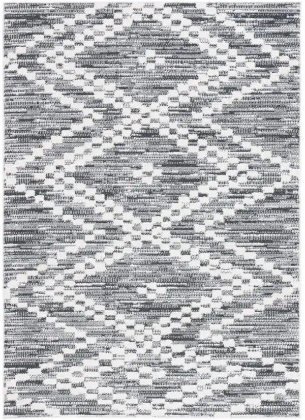 ALAMO 717 Grey 9' X 12' Large Rectangle Rug