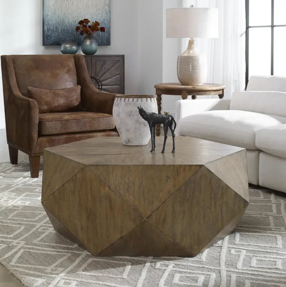 Volker Honey Coffee Table