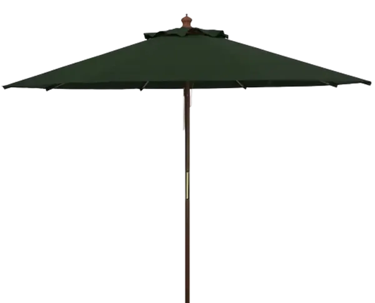 BETHANY 9FT WOODEN UMBRELLA