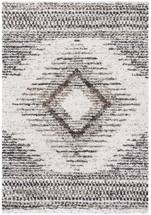 JERICHO SHAG 110 Black  3' X 5' Small Rectangle Rug