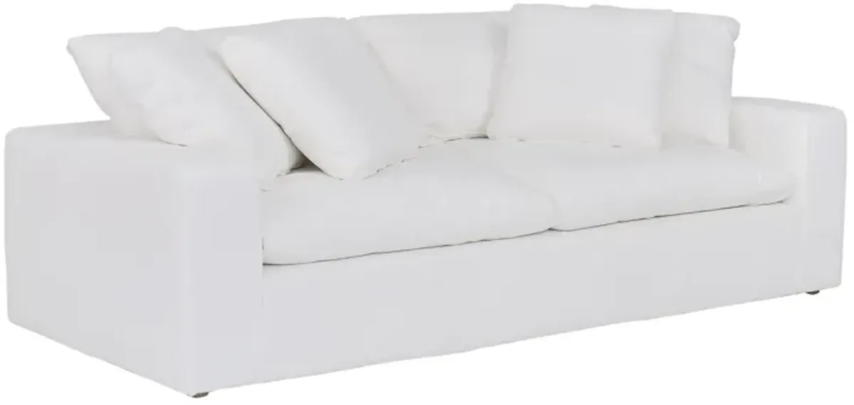 Liberty 96.5" Upholstered Sofa in Pearl