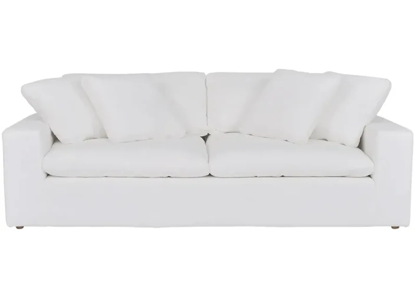 Liberty 96.5" Upholstered Sofa in Pearl