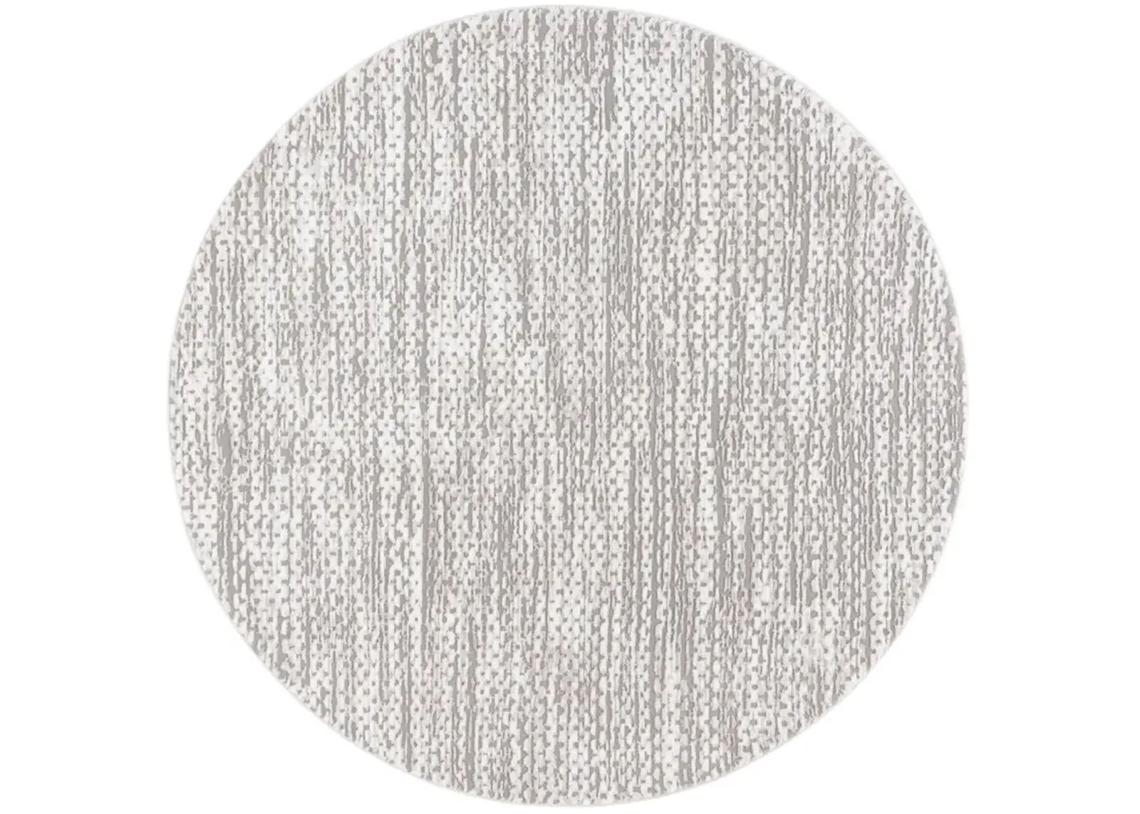 REVIVE 124 TAUPE  6'-7' x 6'-7' Round Round Rug