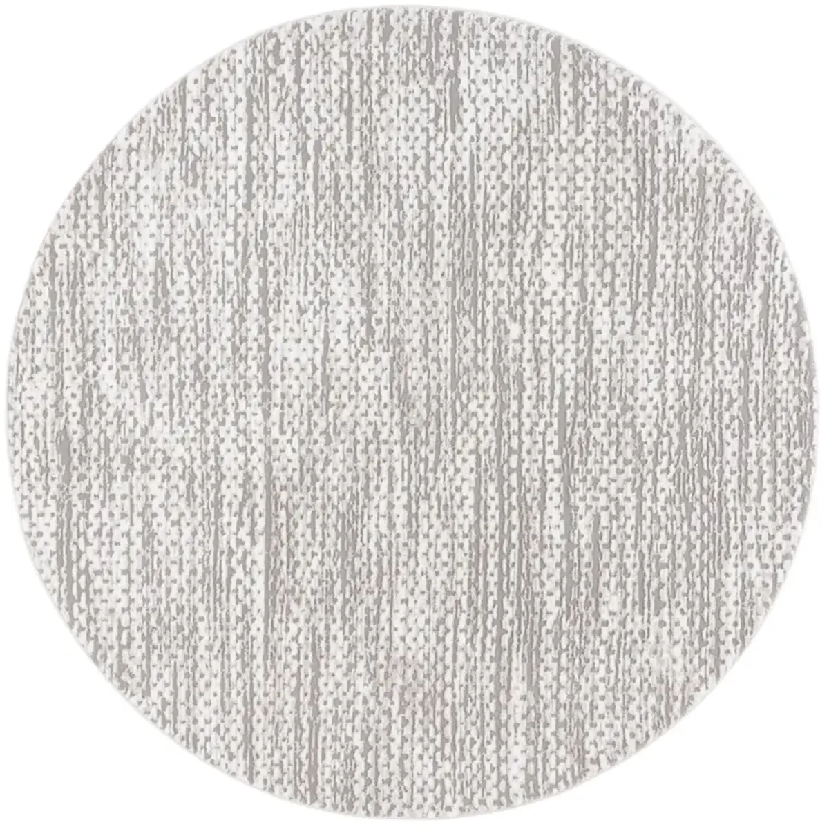 REVIVE 124 TAUPE  6'-7' x 6'-7' Round Round Rug