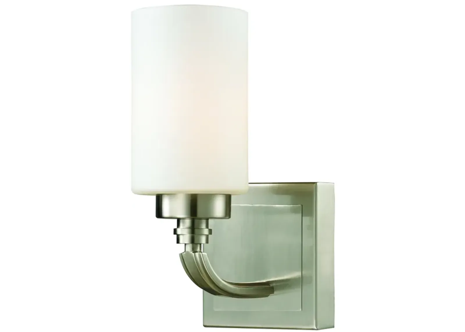 Dawson 10" High 1-Light Sconce - Brushed Nickel