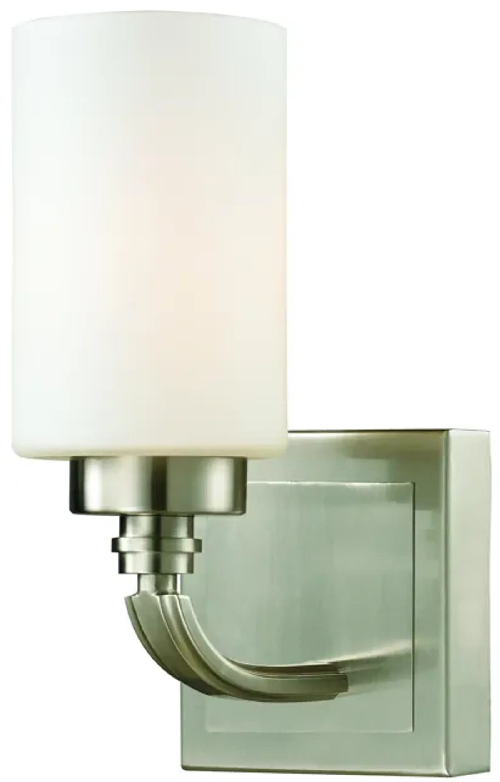 Dawson 10" High 1-Light Sconce - Brushed Nickel