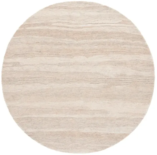 EBONY Hand Tufted 6' x 6' Round area rug