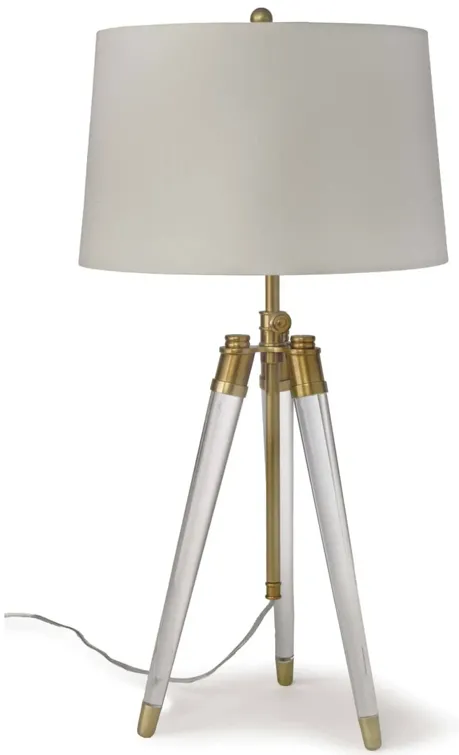 Brigitte Table Lamp (Natural Brass)