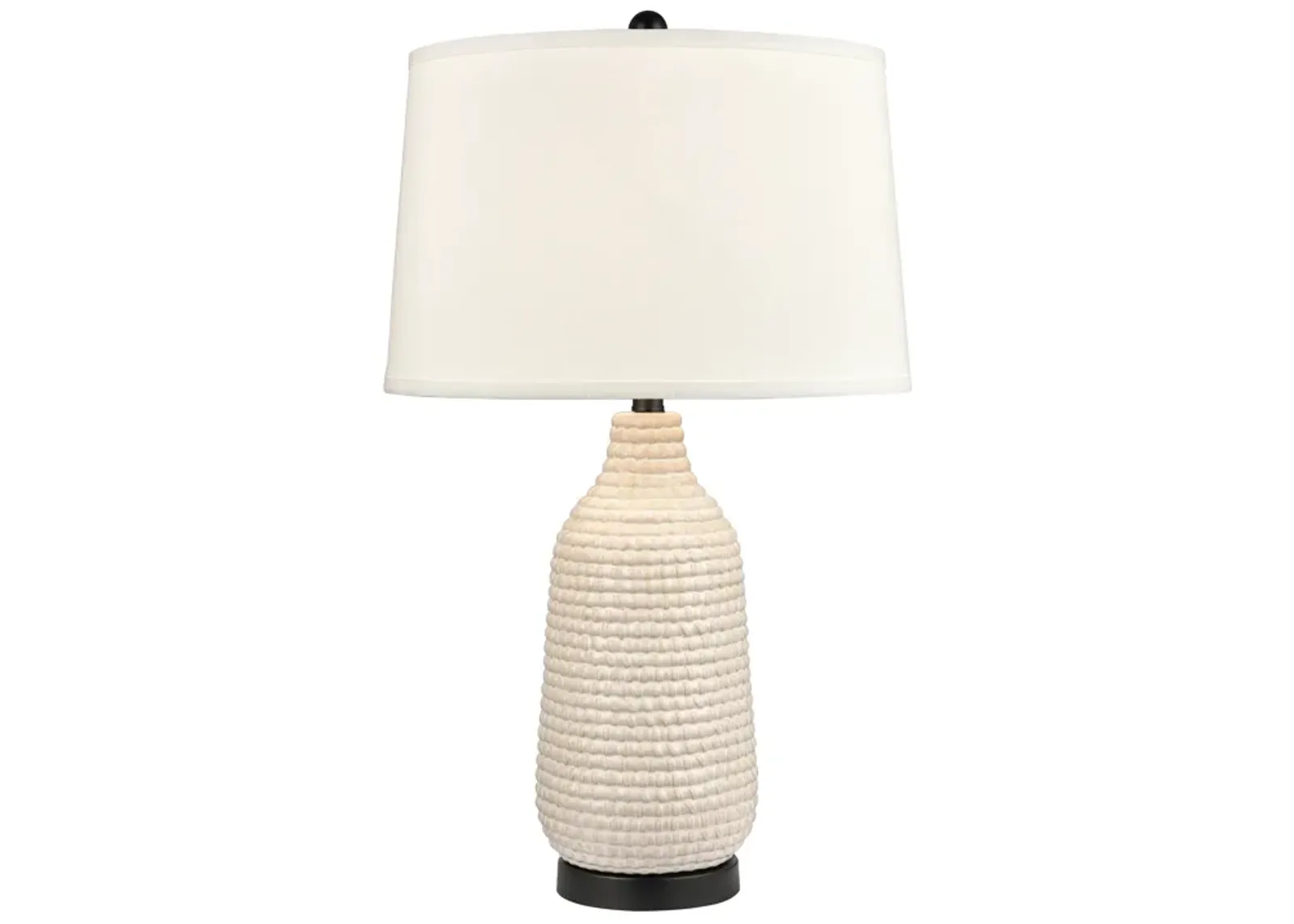 Kari 28'' High 1-Light Table Lamp - Cream - Includes LED Bulb