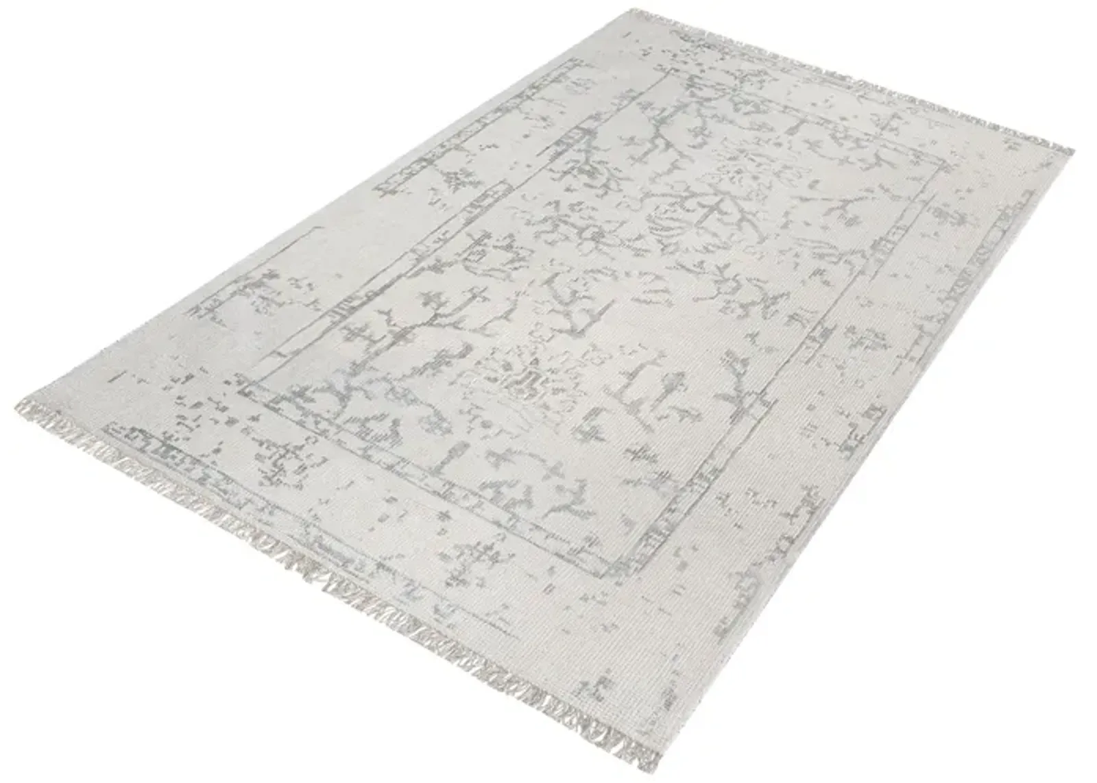 Belleville Hand-knotted Wool and Bamboo Viscose Rug