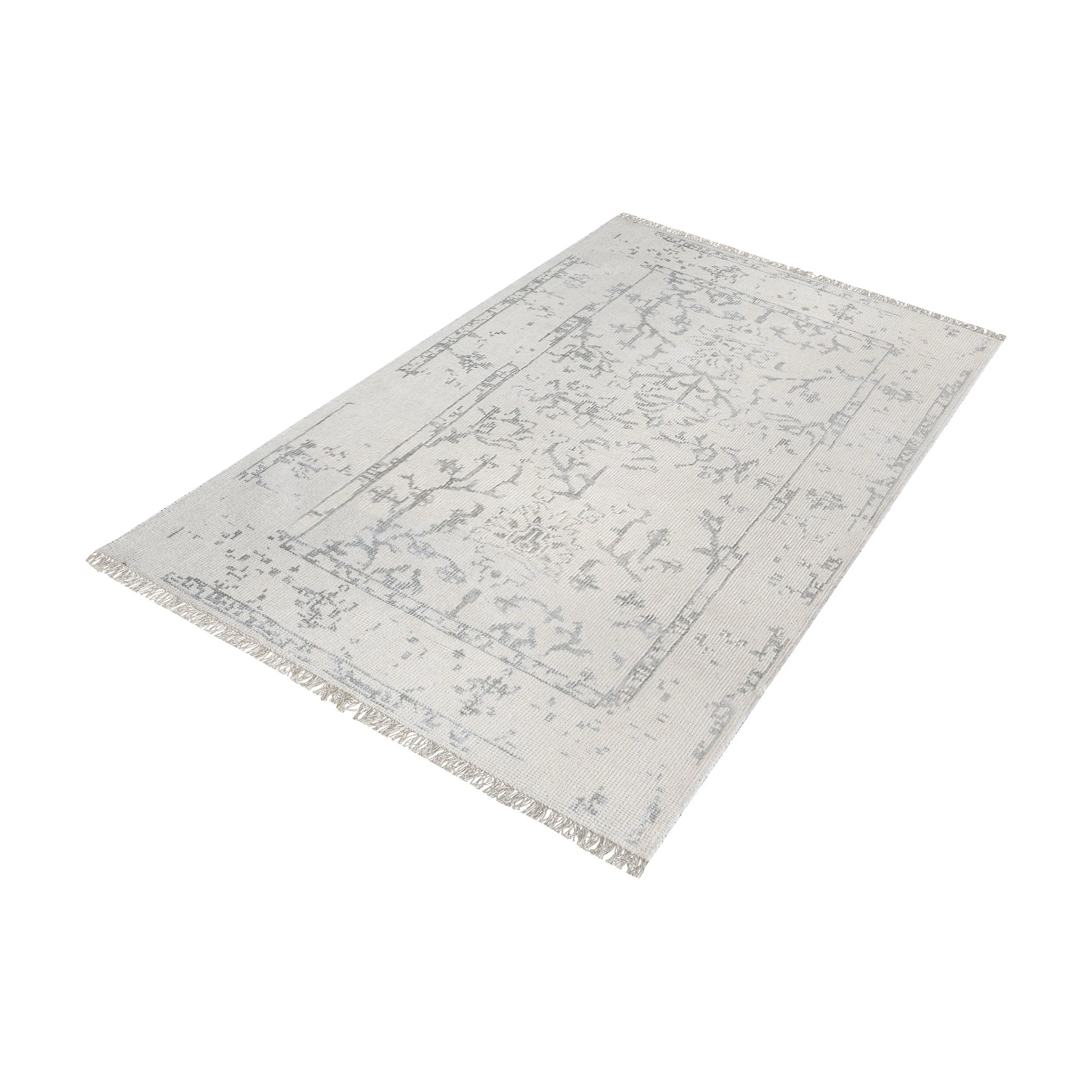 Belleville Hand-knotted Wool and Bamboo Viscose Rug