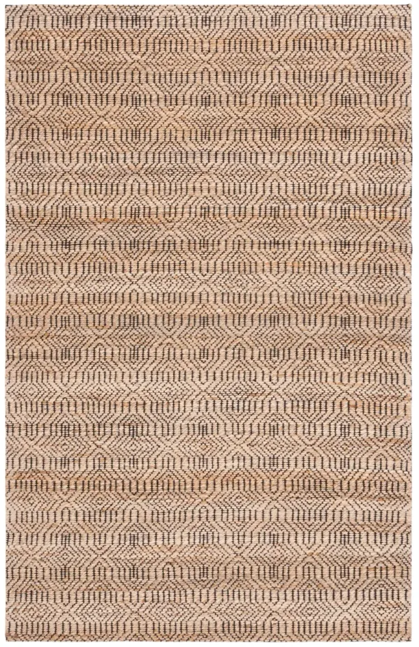 NATURAL FIBER Hand loomed 8' x 10' area rug