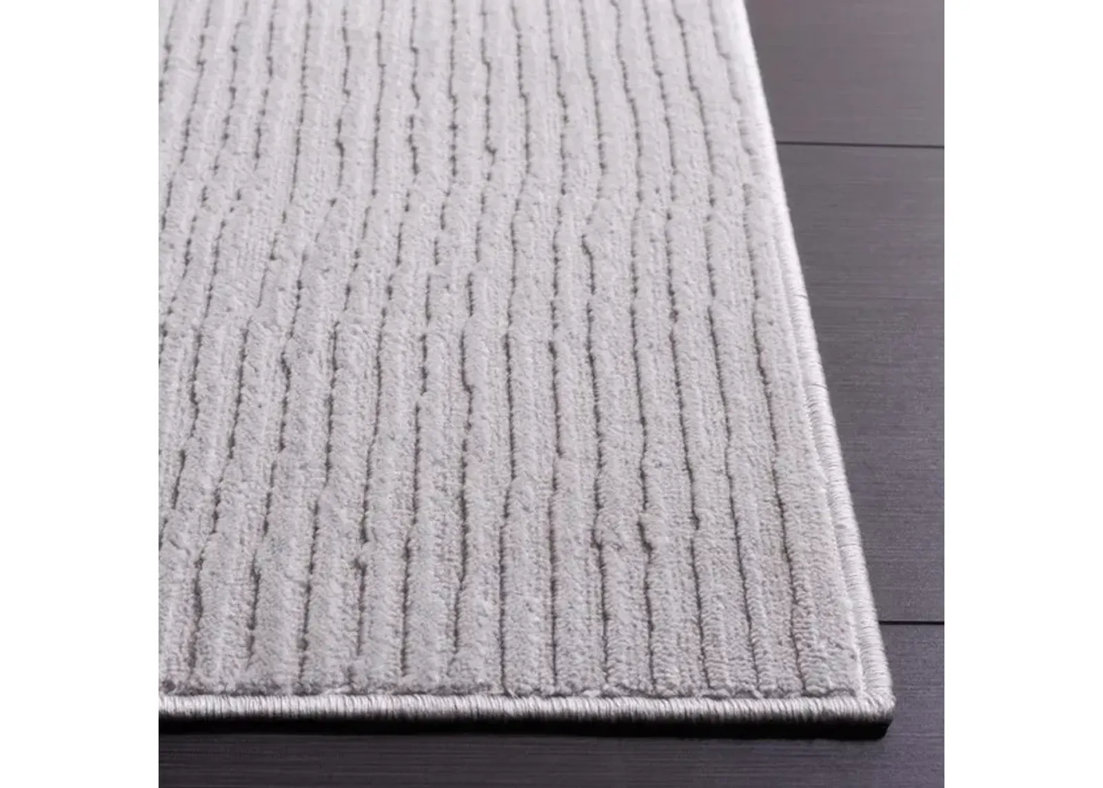 SAYLOR 100 Grey  2' X 8' Runner Rug