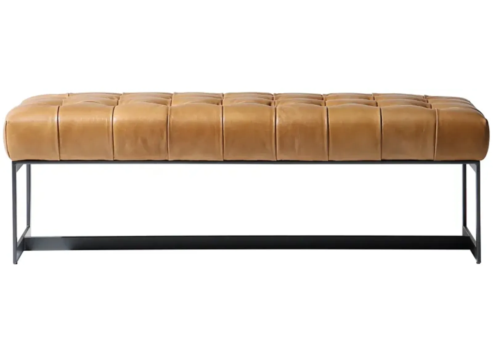 Wyatt Leather Bench